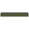 Stylish Olive Green Steel Planter - 360x80x40 cm