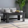  Coffee Table High Gloss Grey 100x60x42 cm Engineered Wood Colour high gloss grey Size 100 x 60 x 42 cm Quantity in Package 1 