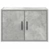 Garage Wall Cabinet - Concrete Grey Engineered Wood | HipoMarket