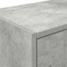 Garage Wall Cabinet - Concrete Grey Engineered Wood | HipoMarket