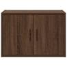 Garage Wall Cabinets - 2 pcs Brown Oak Engineered Wood