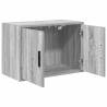 Garage Wall Cabinets 2 pcs Grey Sonoma - Durable Storage