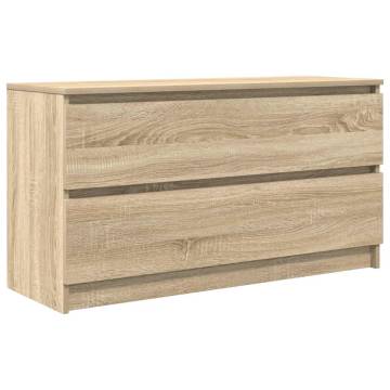 Sonoma Oak TV Cabinet - Stylish Storage Solution 100x35x54 cm