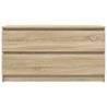 Sonoma Oak TV Cabinet - Stylish Storage Solution 100x35x54 cm