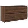 TV Cabinet Brown Oak | 100x35x54 cm | Engineered Wood