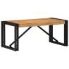 Solid Acacia Coffee Table 80x40x35 cm - Durable & Stylish