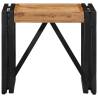 Coffee Table 40x40x35 cm in Solid Acacia Wood | HipoMarket