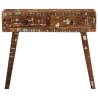 Elegant Solid Wood Console Table - 90x32x75 cm