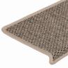 Self-Adhesive Stair Mats - 30 pcs Dark Beige - Hipomarket