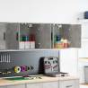  Garage Wall Cabinets 2 pcs Concrete Grey Engineered Wood Colour concrete grey Size 60 x 30 x 41 cm Quantity in Package 2 