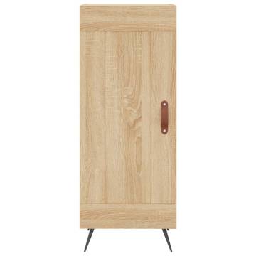 Elegant Highboard Sonoma Oak - 34.5x34x180 cm