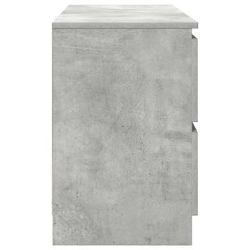 TV Cabinet Concrete Grey - Stylish & Practical | HipoMarket