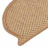 Self-Adhesive Stair Mats - Sisal Look - 30 Pcs | HipoMarket