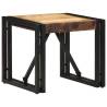  Coffee Table 40x40x35 cm Solid Rough Wood Mango Size 40 x 40 x 35 cm Quantity in Package 1 Material solid rough mango wood 