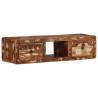 Wall-Mounted TV Cabinet in Solid Reclaimed Wood | Hipo Market