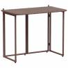 Folding Garden Table Brown 90x51x75 cm | Hipomarket