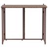 Folding Garden Table Brown 90x51x75 cm | Hipomarket