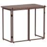 Folding Garden Table Brown 90x51x75 cm | Hipomarket