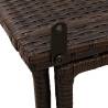 Folding Garden Table Brown 90x51x75 cm | Hipomarket