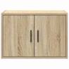 Garage Wall Cabinets - 2 pcs Sonoma Oak | HipoMarket