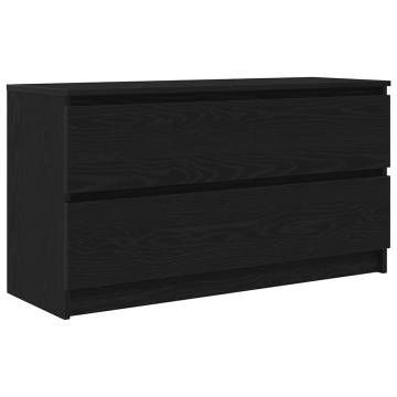 Stylish Black TV Cabinet - 100x35x54 cm | HipoMarket