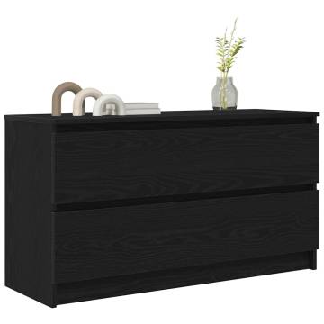 Stylish Black TV Cabinet - 100x35x54 cm | HipoMarket