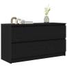 Stylish Black TV Cabinet - 100x35x54 cm | HipoMarket