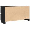 Stylish Black TV Cabinet - 100x35x54 cm | HipoMarket