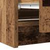 Stylish TV Cabinet in Old Wood - 100x35x54 cm | HipoMarket