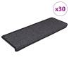  Stair Mats Self-adhesive Sisal-Look 30 pcs 65x21x4 cm Anthracite Colour anthracite Quantity in Package 30 