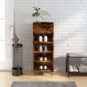 Shoe Cabinet Smoked Oak 40x36x105 cm | Stylish Storage Solution