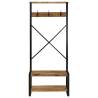 Solid Mango Wood Clothes Rack - 80x40x190 cm | HipoMarket