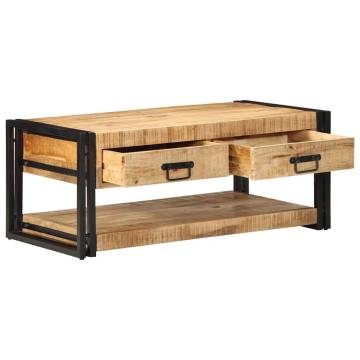 Solid Mango Wood Coffee Table - Stylish & Durable | Hipo Market