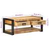 Solid Mango Wood Coffee Table - Stylish & Durable | Hipo Market