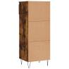 Shoe Cabinet Smoked Oak 40x36x105 cm | Stylish Storage Solution