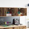 Garage Wall Cabinets 2 pcs - Old Wood Engineered Wood Storage