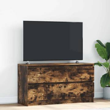 TV Cabinet Smoked Oak - Stylish Storage Solution | HipoMarket