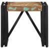 Stylish Multicolour Coffee Table | Solid Reclaimed Wood - 40x40cm