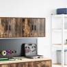 Garage Wall Cabinet Smoked Oak | Durable Engineered Wood