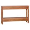 Solid Mahogany Console Table | 120x30x75 cm | Hipo Market