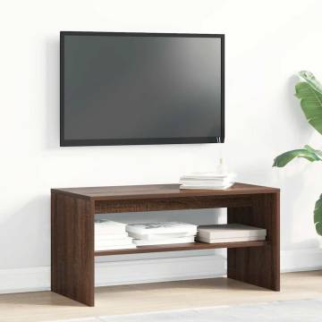 Stylish Brown Oak TV Cabinet - 80x40x40 cm | HipoMarket