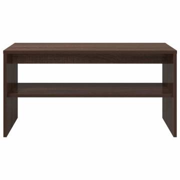 Stylish Brown Oak TV Cabinet - 80x40x40 cm | HipoMarket