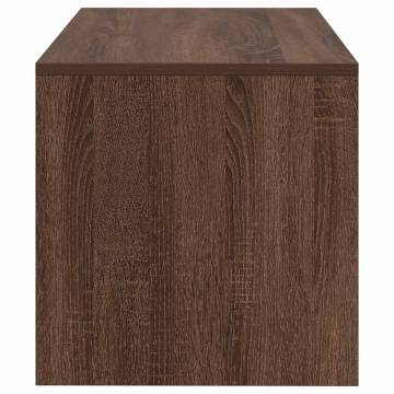 Stylish Brown Oak TV Cabinet - 80x40x40 cm | HipoMarket