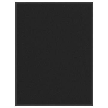 Doormat Black 80x120 cm - Durable, Non-Slip & Easy Clean