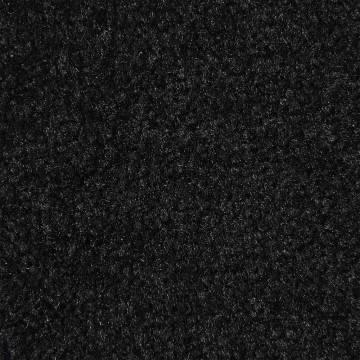 Doormat Black 90x150 cm - Durable & Non-Slip | Hipo Market