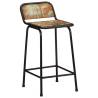 Bar Stools 2 pcs Solid Wood Reclaimed - Stylish & Durable