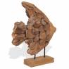 Handcrafted Teak Fish Sculpture | 40x12x57 cm | HipoMarket