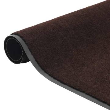 Doormat Brown 115x400 cm - Durable & Non-Slip | HipoMarket