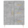 Stylish Highboard Concrete Grey - 69.5x34x180 cm | Hipo Market