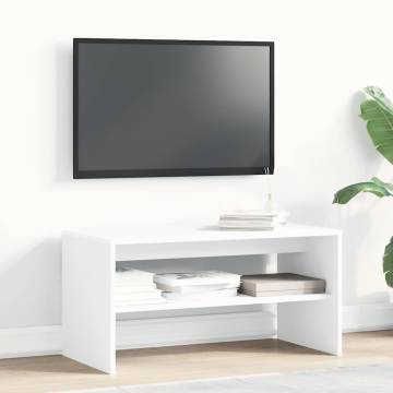 Stylish White TV Cabinet - 80x40x40 cm | HipoMarket